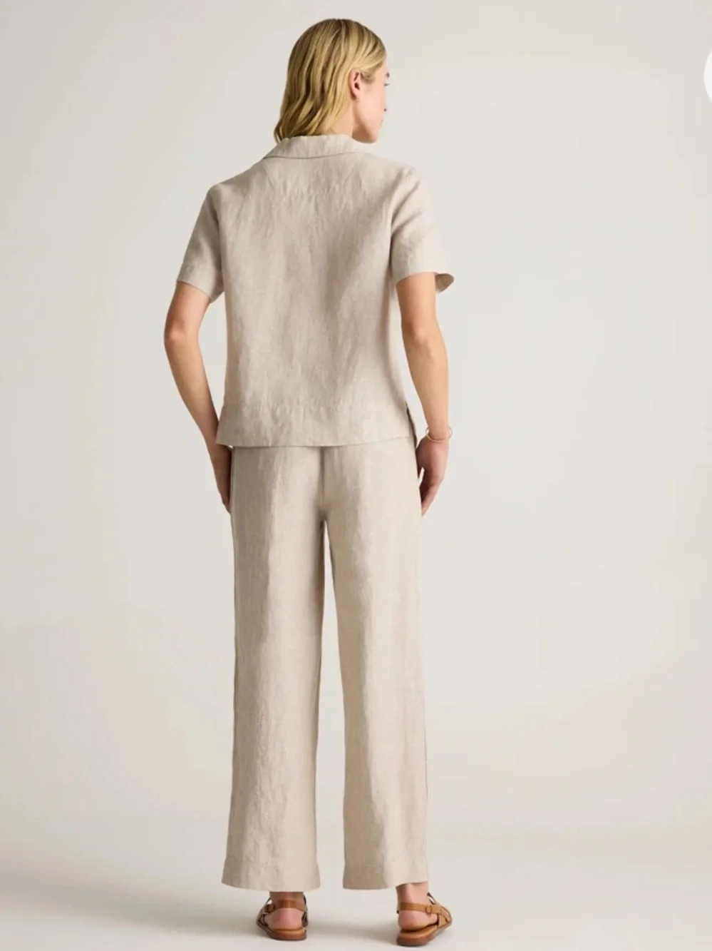 Quince 100% European Linen Wide Leg Pants Women’s XL